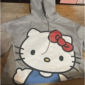 (SOLD DO NOT BUY) Hello Kitty Crop Hoodie